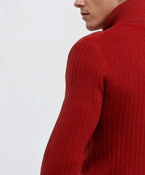ALVANO RIBBED TURTLENECK ALVANO
