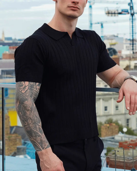 ALVANO KNIT POLO ALVANO
