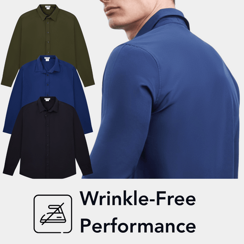 No wrinkles, no ironing, keeps its shape fold after fold.