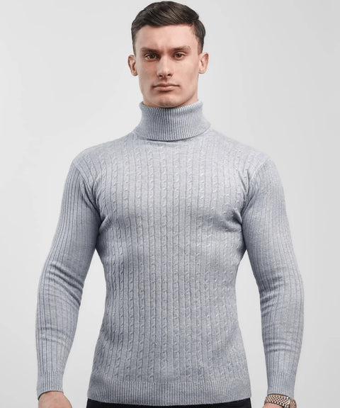 ALVANO RIBBED TURTLENECK ALVANO