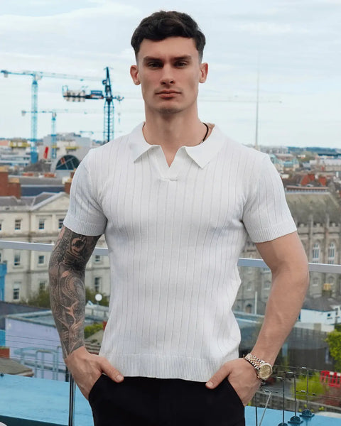 ALVANO KNIT POLO ALVANO