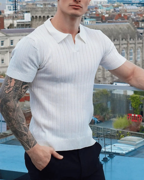 ALVANO KNIT POLO ALVANO