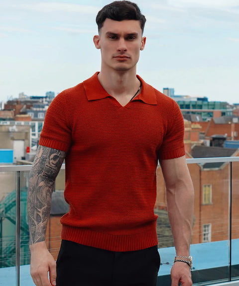 ALVANO KNIT POLO ALVANO