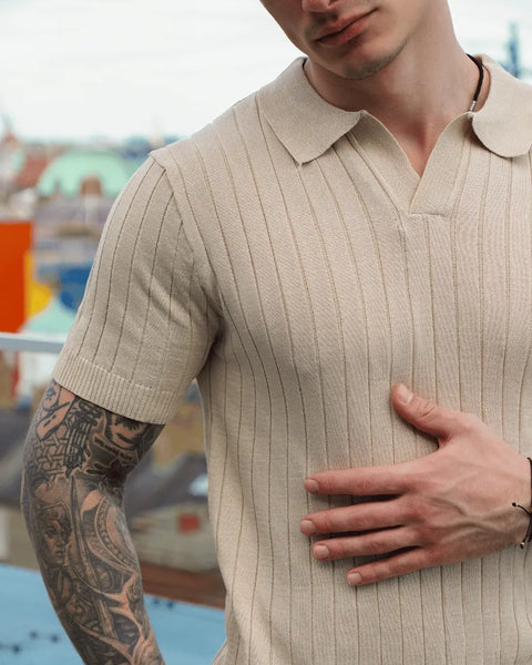 ALVANO KNIT POLO ALVANO