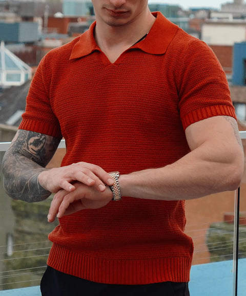 ALVANO KNIT POLO ALVANO