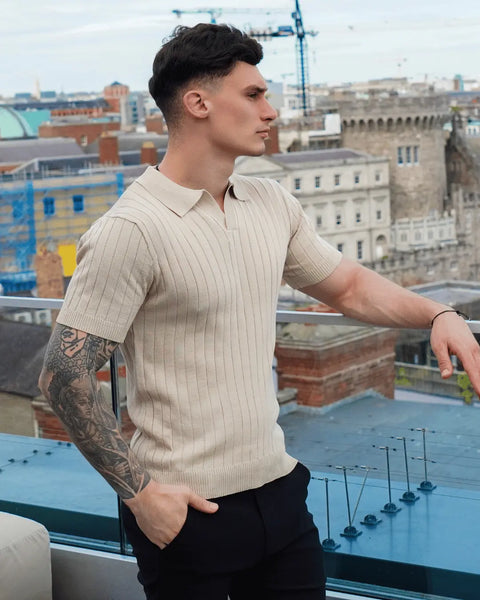 ALVANO KNIT POLO ALVANO