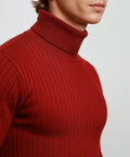 ALVANO RIBBED TURTLENECK ALVANO