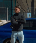 ALVANO RIBBED TURTLENECK ALVANO