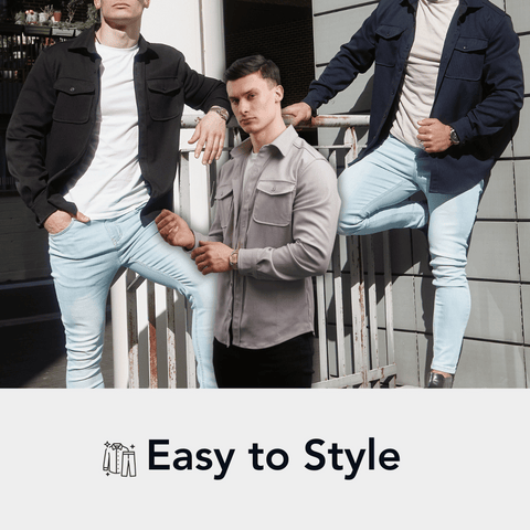 Easy to dress up design that pairs with anything.