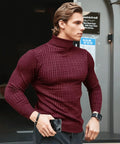 ALVANO RIBBED TURTLENECK ALVANO